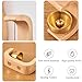 Desricy Shopkeepers Bell for Door Opening Magnetic Wood Doorbell with Brass Bell Door Chime for Entrance, Wall, Store, Wardrobe, Fridge