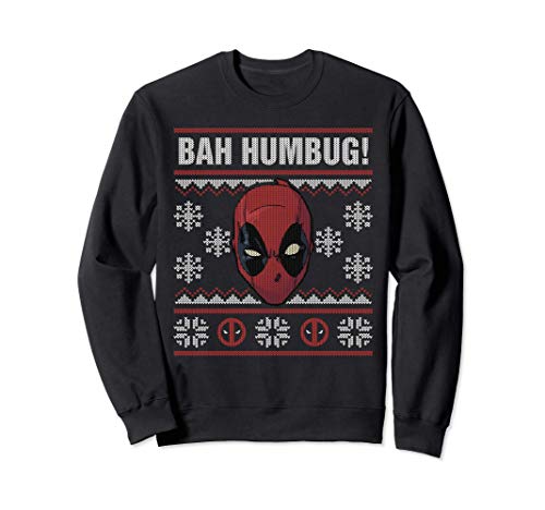 Marvel Deadpool Bah Humbug Holiday Sudadera