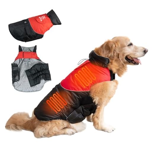 BUVUB Heated Winter Coat for Pets