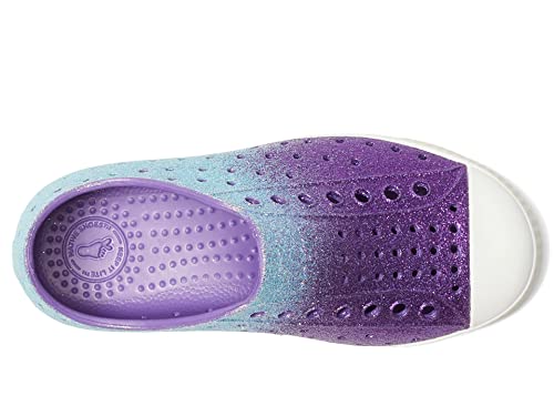 Native Shoes Kids Unisex Jefferson Bling (Little Kid/Big Kid) Saba Starfish Bling/Shell White 1 Little Kid M #TOP1