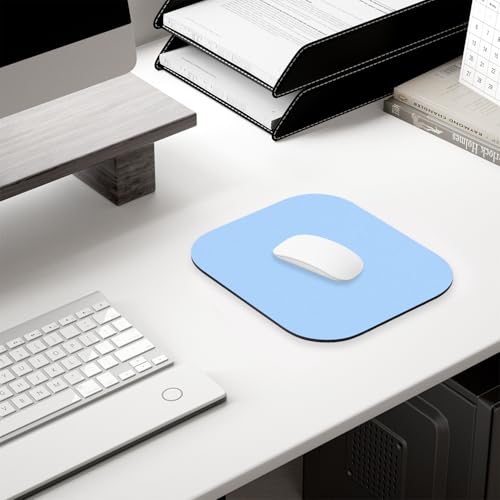Tapis de souris imperméable 3mm bleu pour ordinateur de bureau - 7
