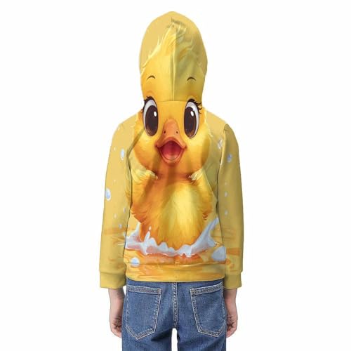 Hoodie garçons imprimé 3D pour un look amusant et confortable