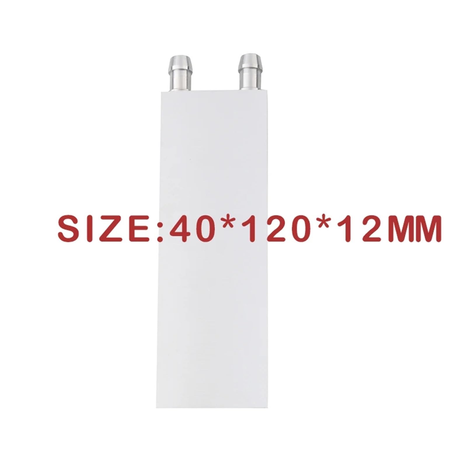 1 pz Blocco dissipatore di calore for raffreddamento ad acqua Blocco di raffreddamento a liquido 40 mm * 40/80/120/200 mm(40mmx120mm)