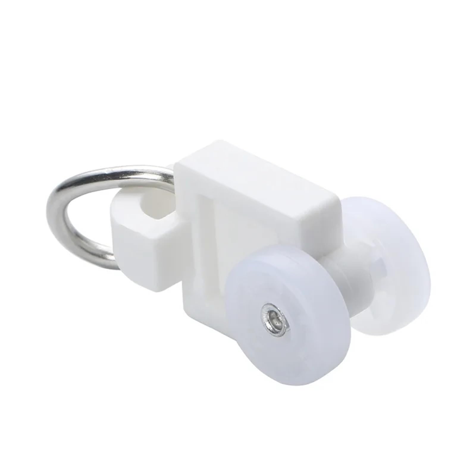 Curtain Rail Track Pulley, Curtain Rail Track Pulley Runners for Smart Home and Old S Rails Hook Accessory(10pcs Runners)