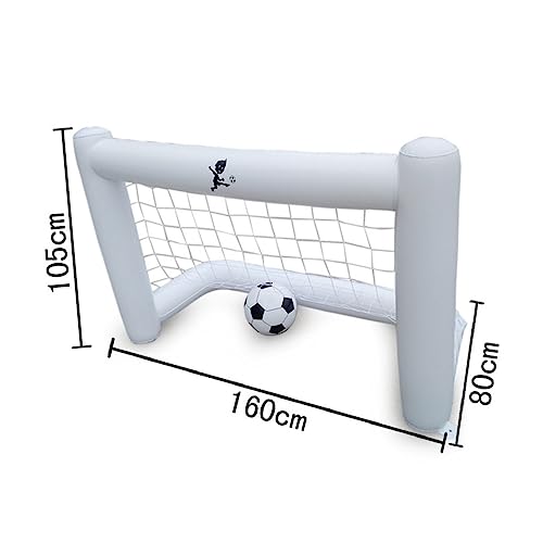 Matériel de foot gonflable extérieur intérieur avec ballon - 2