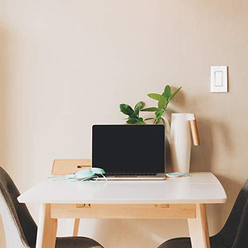 Abbotech Light Switch With Wall Plates Included,Decorative On/Off Wall Switch Single Pole,15A,120-270V,Residential&Commercial Grade,10 Pack,Ul Listed,White (Single Pole) (10) #TOP6