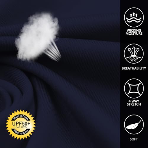 Image of Soneven Womens Golf Polo Shirts 3 /4 Long Sleeve V Neck Button Down Shirts Business Causal Work Blouses Tops