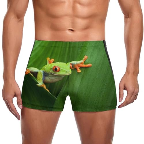 Slip de bain grenouille pour homme style boxer et short de natation