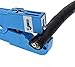 IDEAL Industries, Inc. 45-164 Ringer Adjustable Blade Cable Stripper, Cable Stripping Tool for 1/4 in. - 9/16 in. O.D. Cable, Blue, 1 Stripper