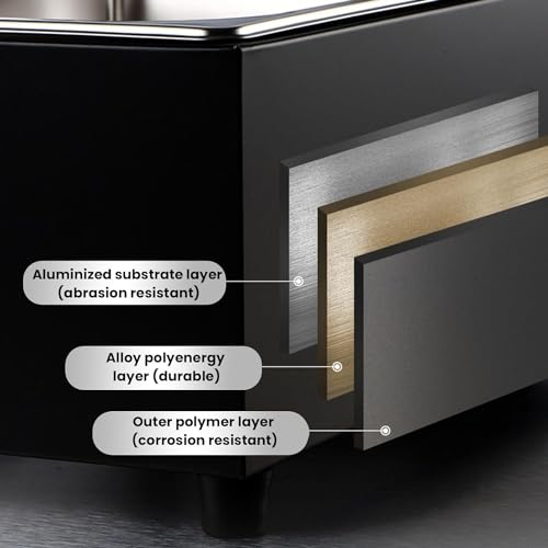 Kommerzielle Fritteuse, Kommerzielle Fritteuse mit Körben und Deckeln, 2 x 6 l Edelstahl-Fritteuse, Küchen-Fritteuse mit Temperaturregelung, Pommes Frites und Donuts für den Restaurant- oder Heimgeb – Bild 7