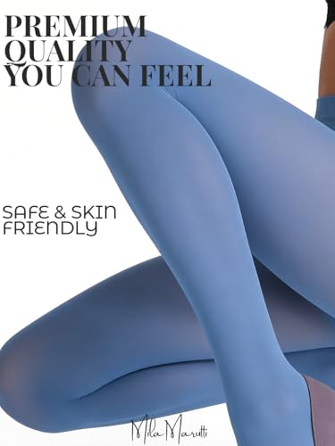 Image of Mila Marutti Women's Tights Semi Opaque Stockings for Women | Semi Sheer Pantyhose Nylons | Made in EU