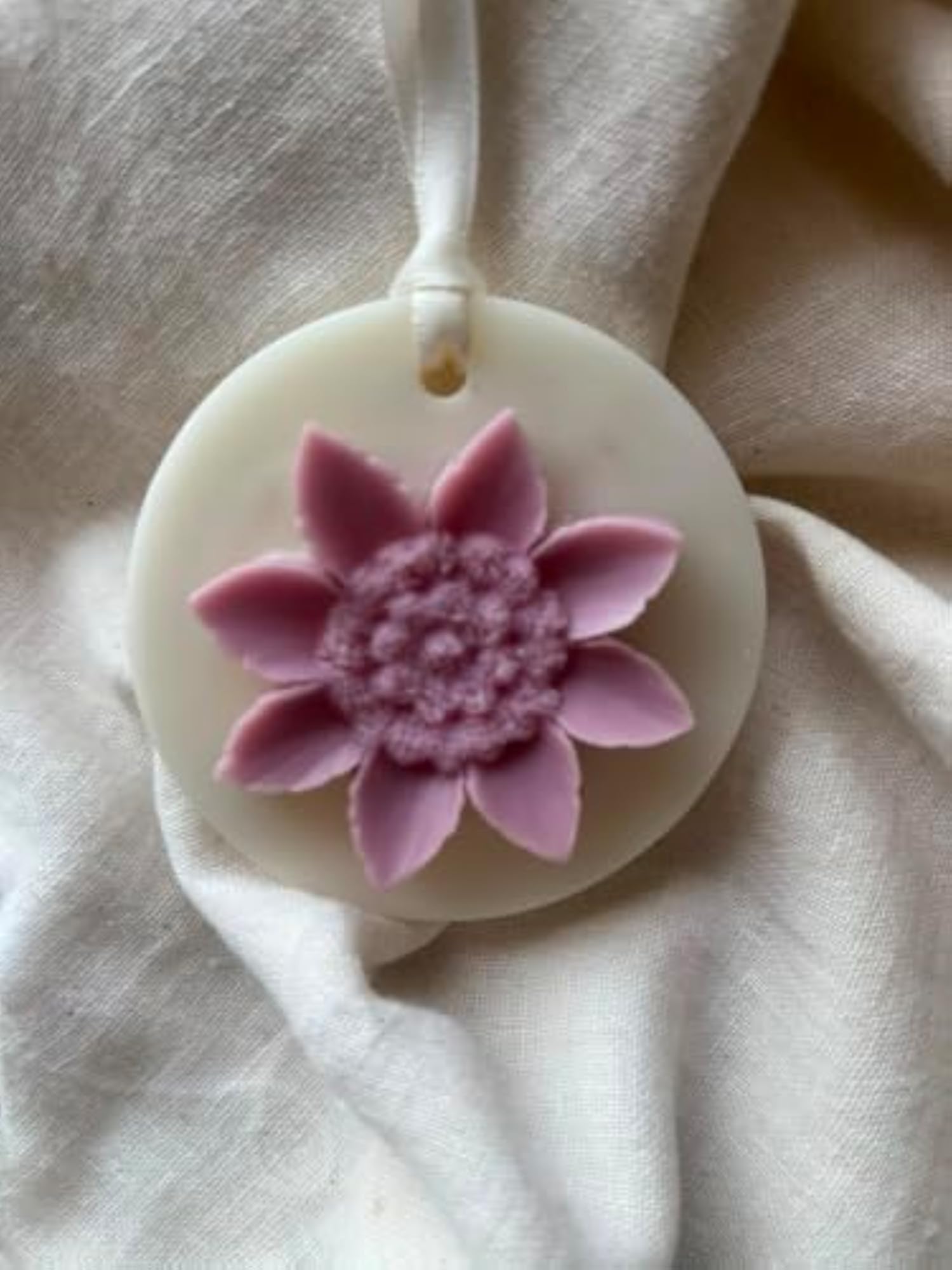 Decorative Flower Candle for Home Decor, Handmade Style Gift