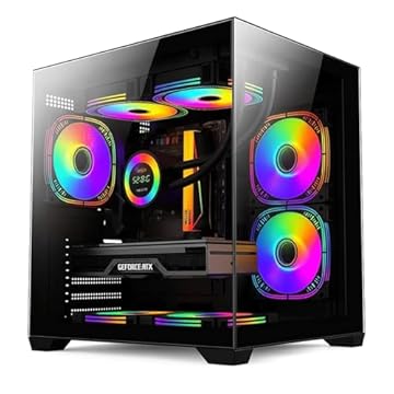 PC Gamer AMD Ryzen 5 5500, Geforce RTX 5060 8GB, Memória 16GB DDR4, SSD 480GB