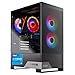 Skytech Gaming Nebula 2 Gaming PC, Intel i5 14400F 2.5GHz, NVIDIA RTX 5050 8GB, 1TB NVMe SSD, 16GB DDR5 RAM 5200, 650W Gold PSU, Wi-Fi, Win 11, Gaming Desktop