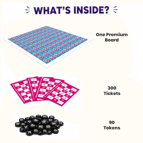 Image of Webby Tambola Fun Family Boardgame | Travel | Indoor | Party Board Game for Kids and Adults