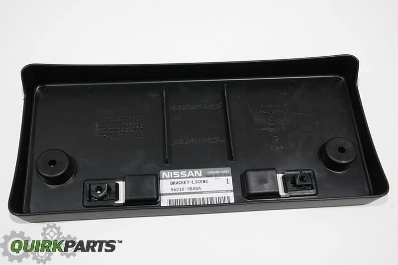 2012-2014 Nissan Versa & Note Front Bumper License Plate Mount Bracket OEM NEW