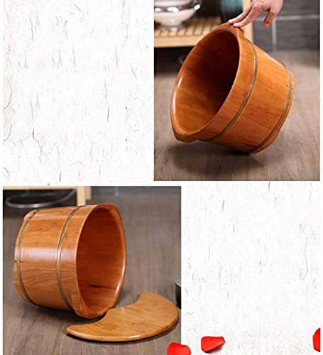 Sauna Wooden Bucket Spa de Pies para Adultos miniatura 5