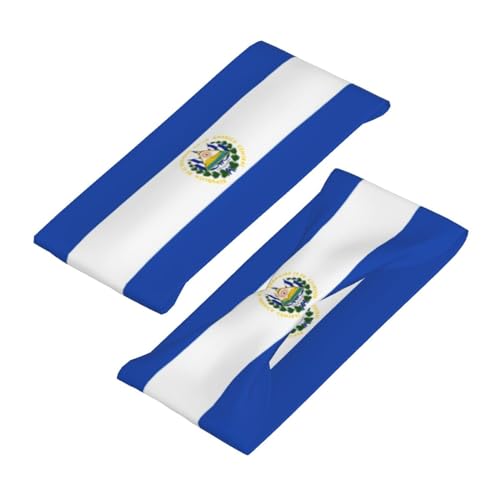 Image of Cute Flag Headbands Women Men Flag Sweatband Sports Headband for Running, Cycling, Yoga Gym, Working Out