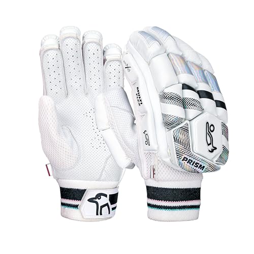 Gants de cricket Kookaburra Prism 2.1 en cuir de qualité supérieure