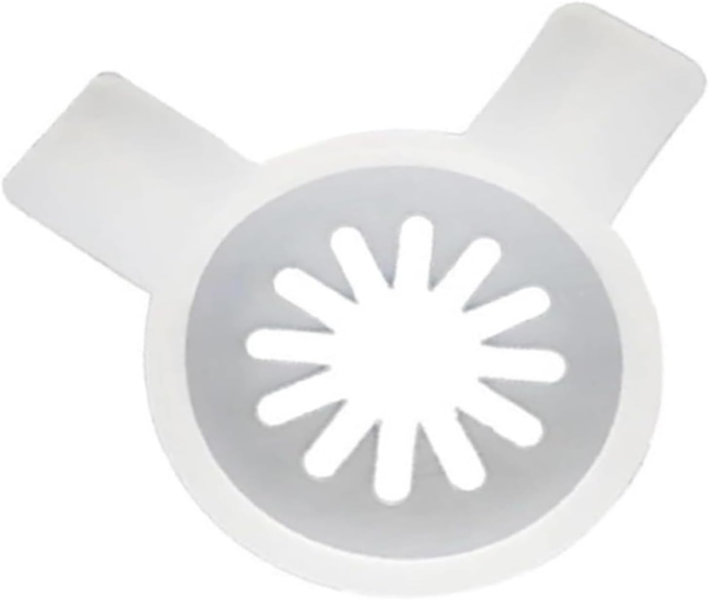 Ice Cream Maker Spare Part Snowflake Modeling Cap Nozzle 29mm Inner Diameter Moulding Lid for Soft Serve Machine 3pcs