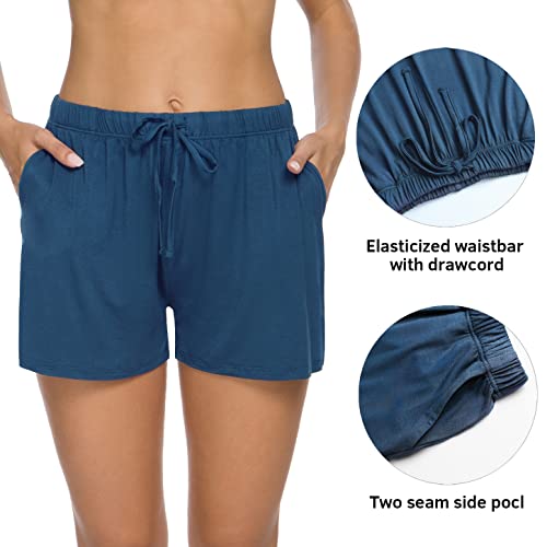 Image of Orrpally Pajama Shorts Womens Lounge Short Sleep Shorts Pajama Bottoms
