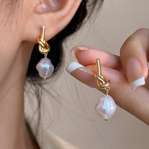 Bridesmaid Gifts Bridesmaid Earrings Maid of Honor Proposal Gold Knot Earrings Bridesmaids Gifts4