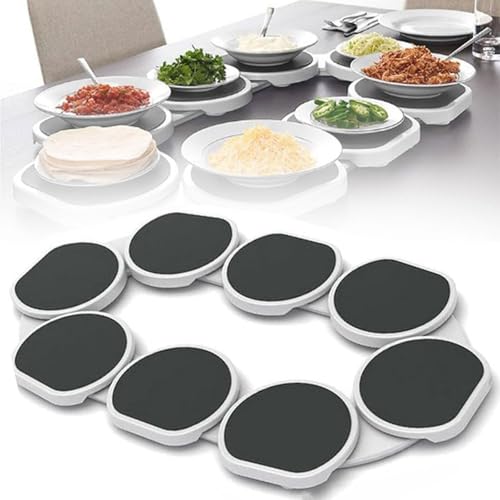 Plateau rotatif pour table à manger résistant à la chaleur - 2