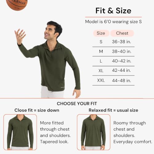 Image of Terractive Men's Cuddle Tee | TerraSoft Ultra Soft, Sweat-Wicking & Odour-Proof T-Shirt for Gym, Walks, Runs & Everyday Wear | Performance Tee with Cotton-Like Comfort