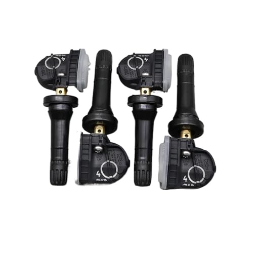 4PCS TPMS Tire Pressure Sensor 433MHz Compatible with Opel Adam Ampera Antara Astra J/K Corsa D/E 2006-2017 Direct Replacement OE 13506028