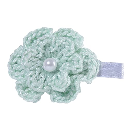 Image of Prapti Handicrafts Crochet Flower Baby Girl Eligater Hair clips Hairpins For Girls Hair Accessories Kids