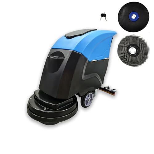 WYDDDARY Commercial Auto Floor Scrubber Machine Brush 160RPM Floor Polishing Machines 18000sqft/h Push Scrubber Industrial Mopping Machine 110V