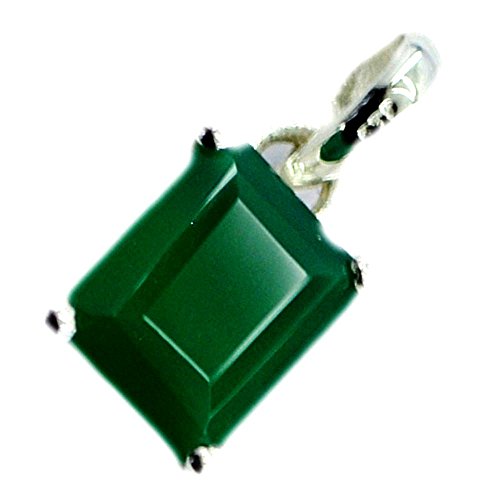 Médaillon Onyx Vert pour femme véritable résout la recherche de bijou unique