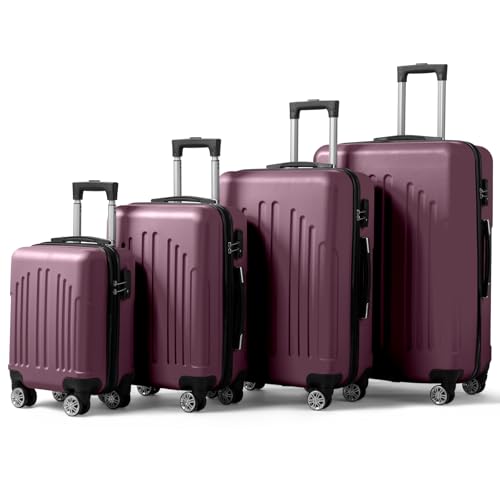 CHSSIH luggage sets four-in-one universal wheel with handle trolley case 16in 20in 24in 29in ABS aluminum alloy trolley hardshell luggage sets A