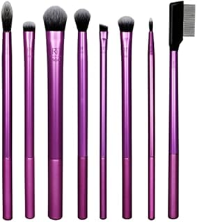 Real Techniques Everyday Eye Essentials 8-Piece Eyeshadow Brush Set, 1991