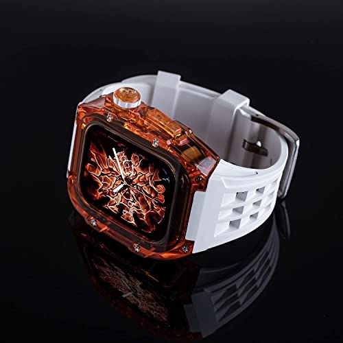 Kit modification Apple Watch Ultra 49mm antichoc et bracelet phosphorescent - 3
