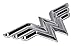 Elektroplate Premium Officially Licensed DC Comics Wonder Woman All Metal 3D Chrome Emblem for Cars, Trucks, and All Auto | Universal Fit at 4.25