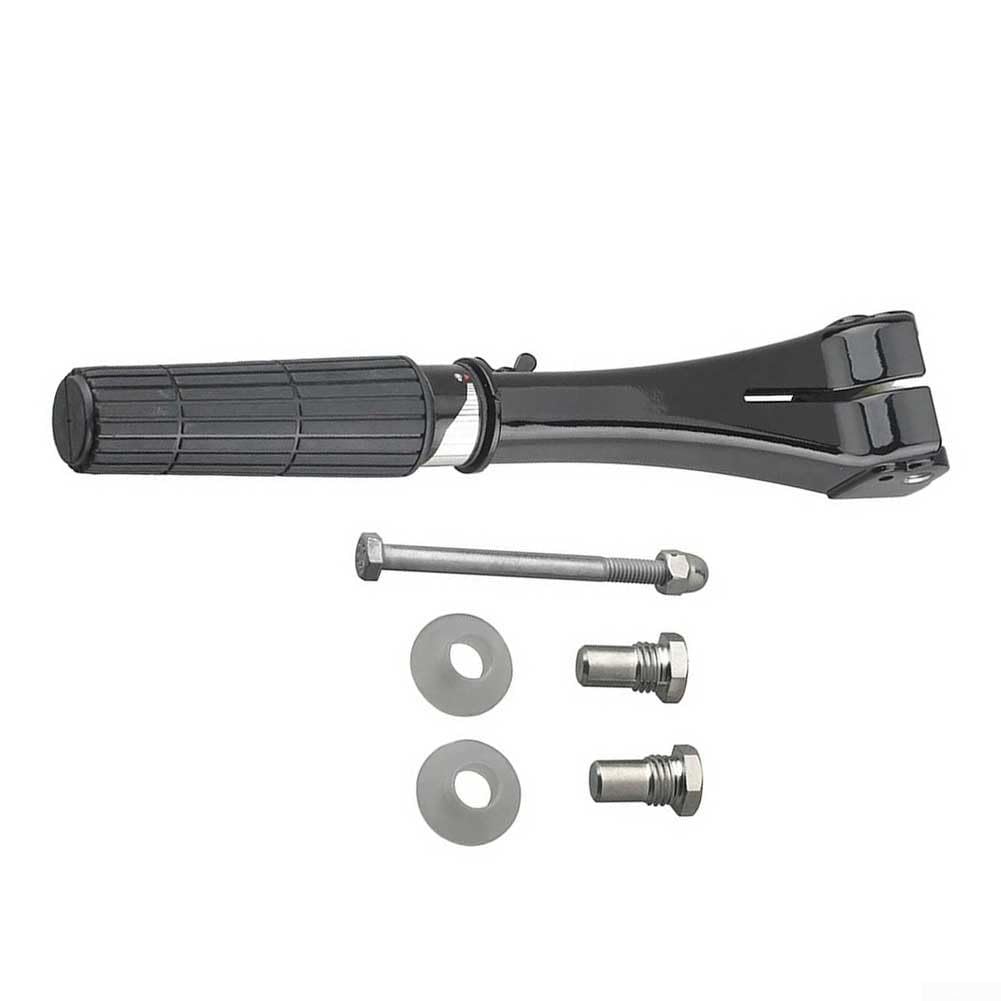Conjunto de mango para Tohatsu 9.9HP 15HP 18HP, construcción robusta de plástico y metal, agarre ergonómico para un control suave, parte 398S63011-0