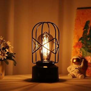 Industrial Touch Small Table Lamp for Bedrooms,2-Way Dimmable Vintage Bedside Lamp with USB C and A Ports, Rustic Lamp,Retro Bedside Lamps,Farmhouse Lamp,Lamps for Nightstand,Bulb Included Industrial Touch Small Table Lamp for Bedrooms2 Way Dimmable Vintage Bedside Lamp with USB C and A Ports Rustic LampRetro Bedside LampsFarmhouse LampLamps for NightstandBulb Included