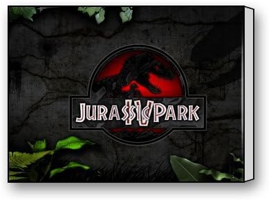 Funnyone Custom Modern Wall Art Decoration for Home Jurassic Park Canvas Prints