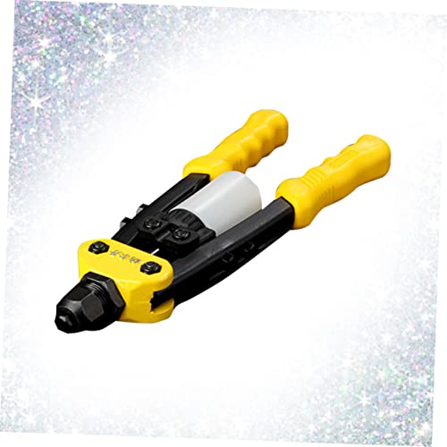 Wakauto Adaptador De Rebite De Broca Adaptador De Rebite De Duas Mãos Rebitador De Metal Manual Resi