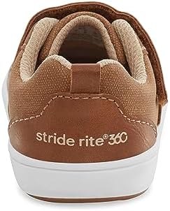 Stride Rite 360 Unisex Riley Sneaker, Tan | Image 2