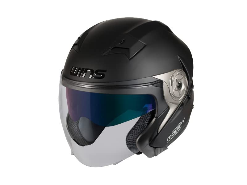Amazon | ウインズジャパン〔WINS JAPAN 〕 ジェットヘルメット MODIFY