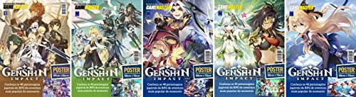 Superpôster Game Master - Genshin Impact - Coleção 5 pôsteres