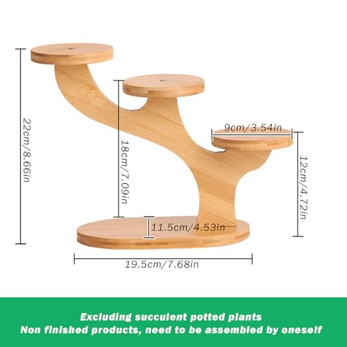 Support de table rond en bois pour optimiser un bureau peu encombrant