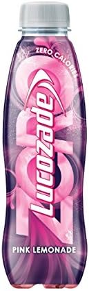 Lucozade Zero Pink Lemonade 12 X 380ml