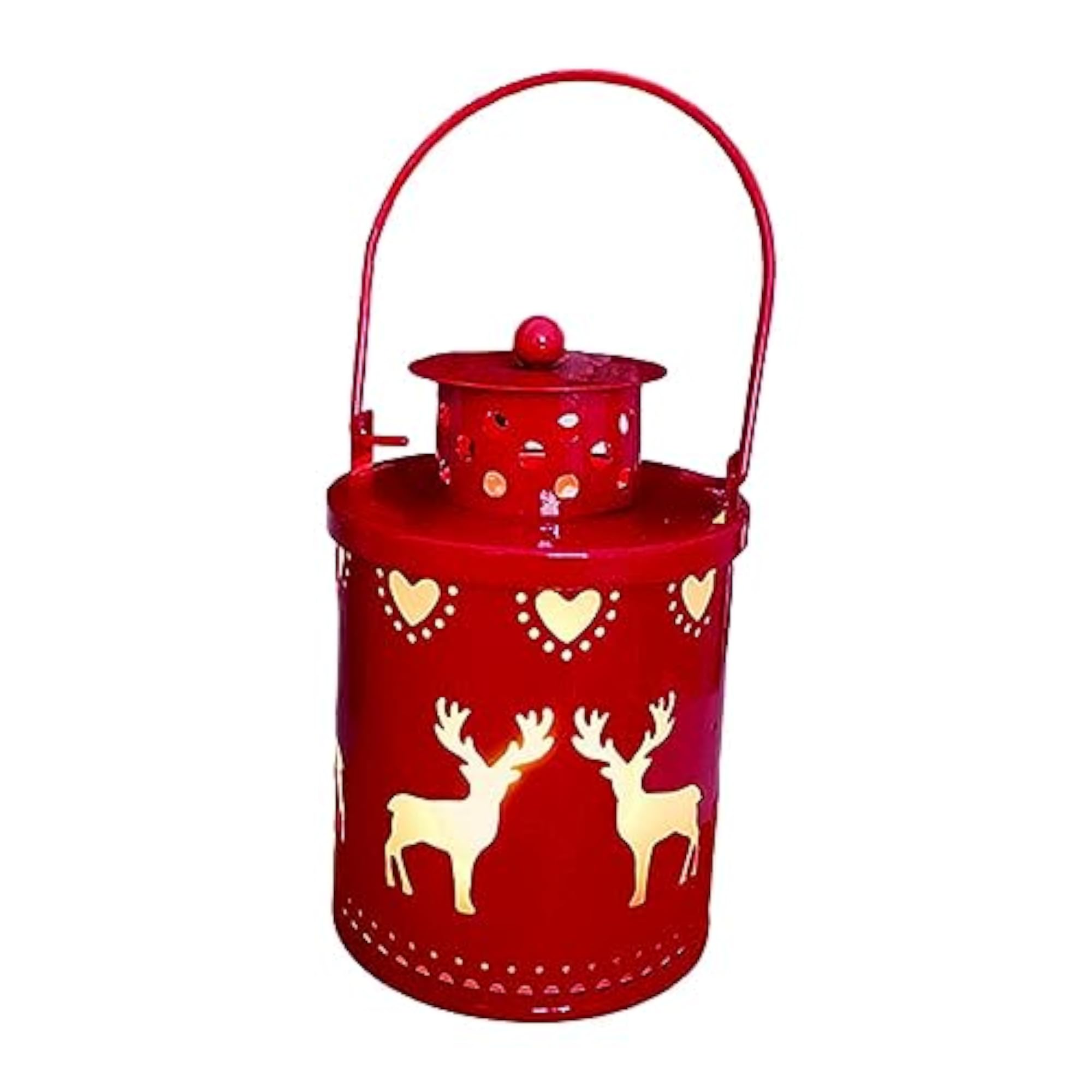 Candle Lantern Christmas Lighted Lantern for Valentine’s Day Party