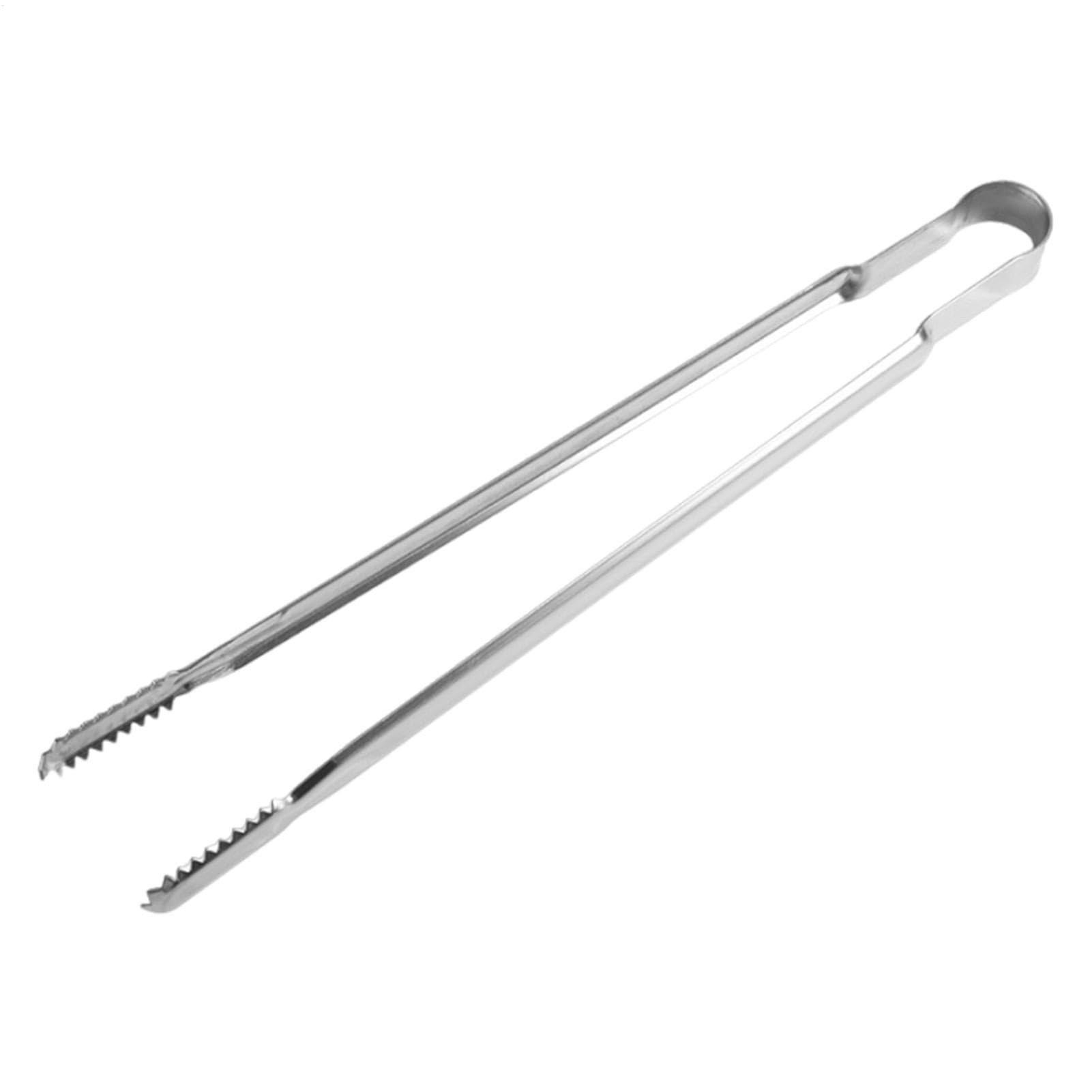 Barbecue Tongs, 40 cm Extra Long Kitchen Tongs, Stainless Steel Tongs for Cooking, Barbecue, BBQ, Buffet