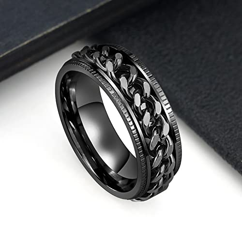 Image of Men's Stainless Steel Western Style Band Rings Collection for Men /Boy's