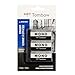 Tombow 57330 MONO Black Eraser, Medium, 3-Pack. Cleanly Removes Marks Without Damaging Paper