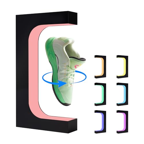 Levitating Shoe Display LCD Touch Screen, Adjustable Load,